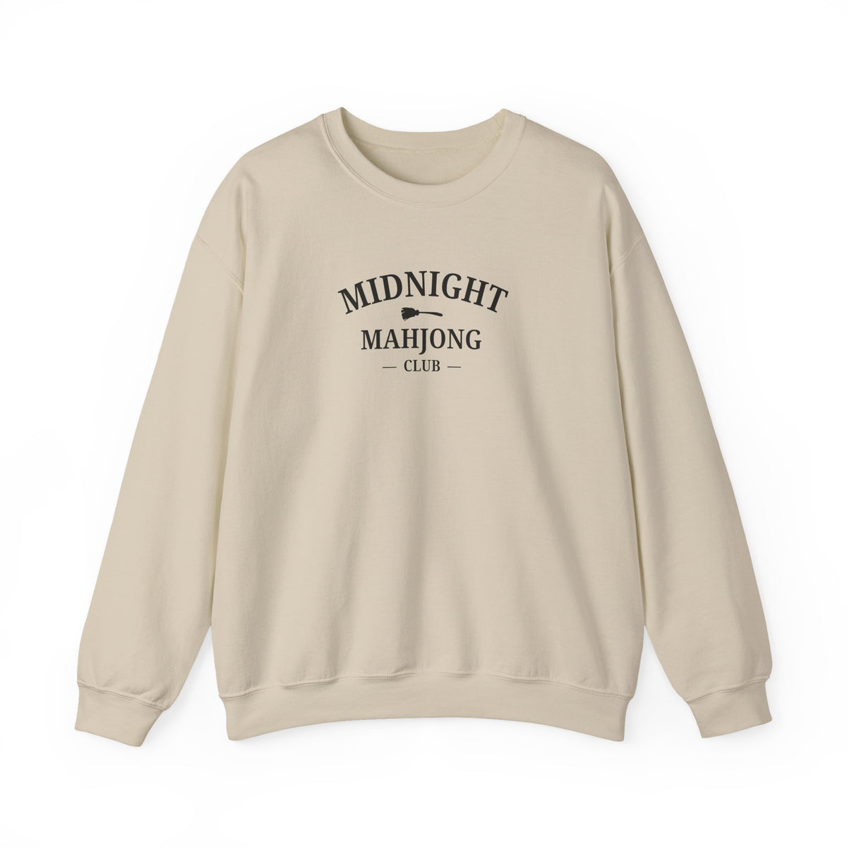 Midnight Mahjong Club Gildan Sweatshirt — Witchy Mahjong Club Gift