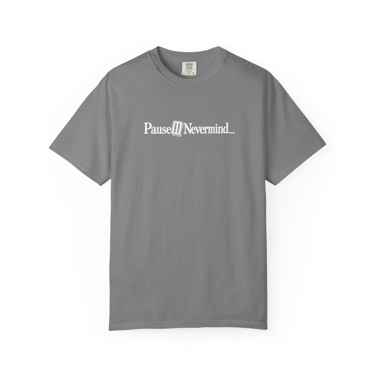 Pause Nevermind Mahjong Comfort Colors T-Shirt — Funny Mahjong Gift