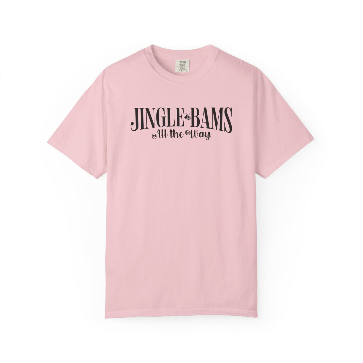 Jingle Bams All the Way Comfort Colors T-Shirt — Funny Christmas Mahjong Gift