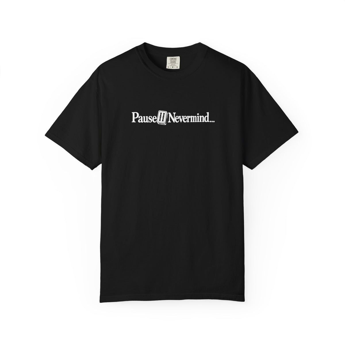 Pause Nevermind Mahjong Comfort Colors T-Shirt — Funny Mahjong Gift