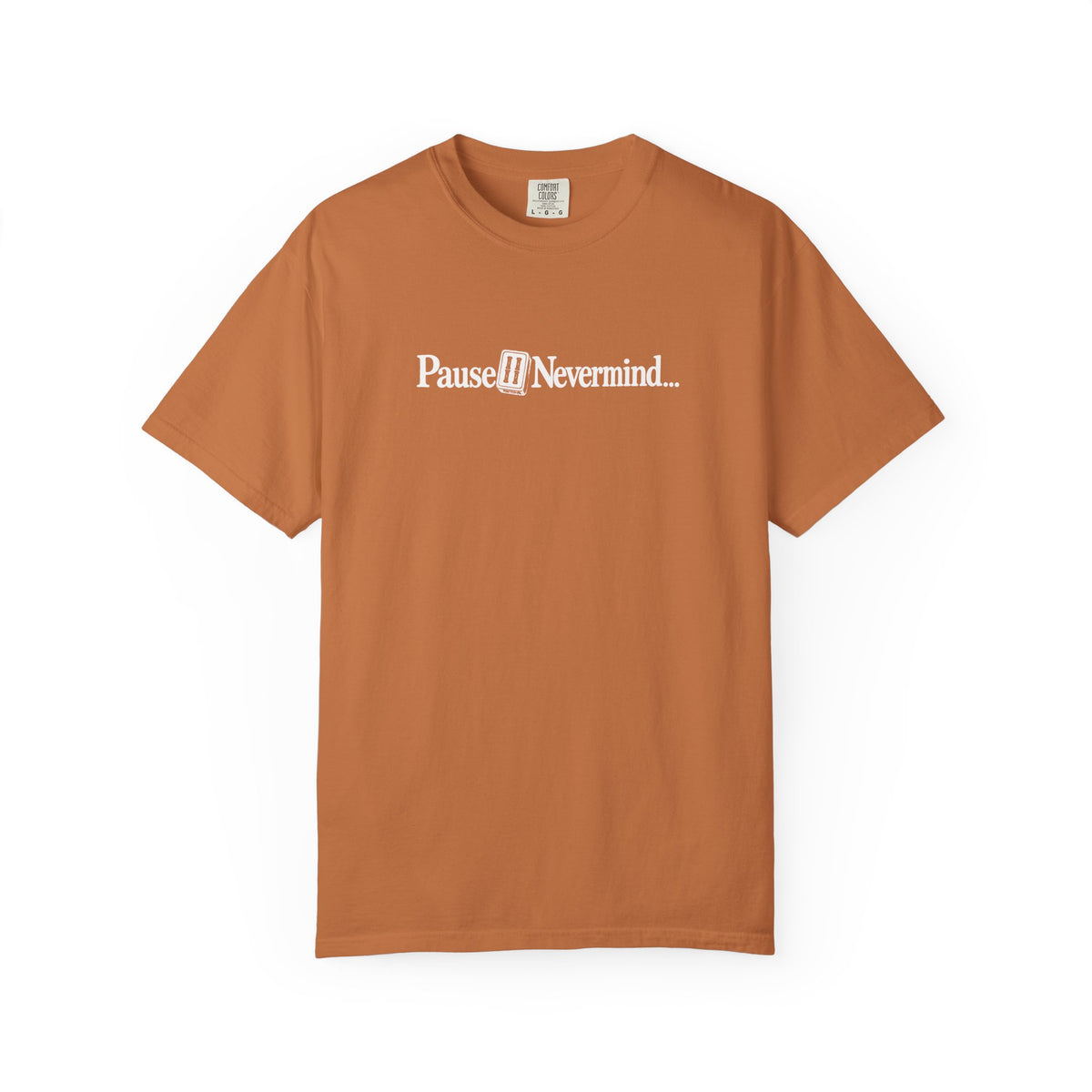 Pause Nevermind Mahjong Comfort Colors T-Shirt — Funny Mahjong Gift