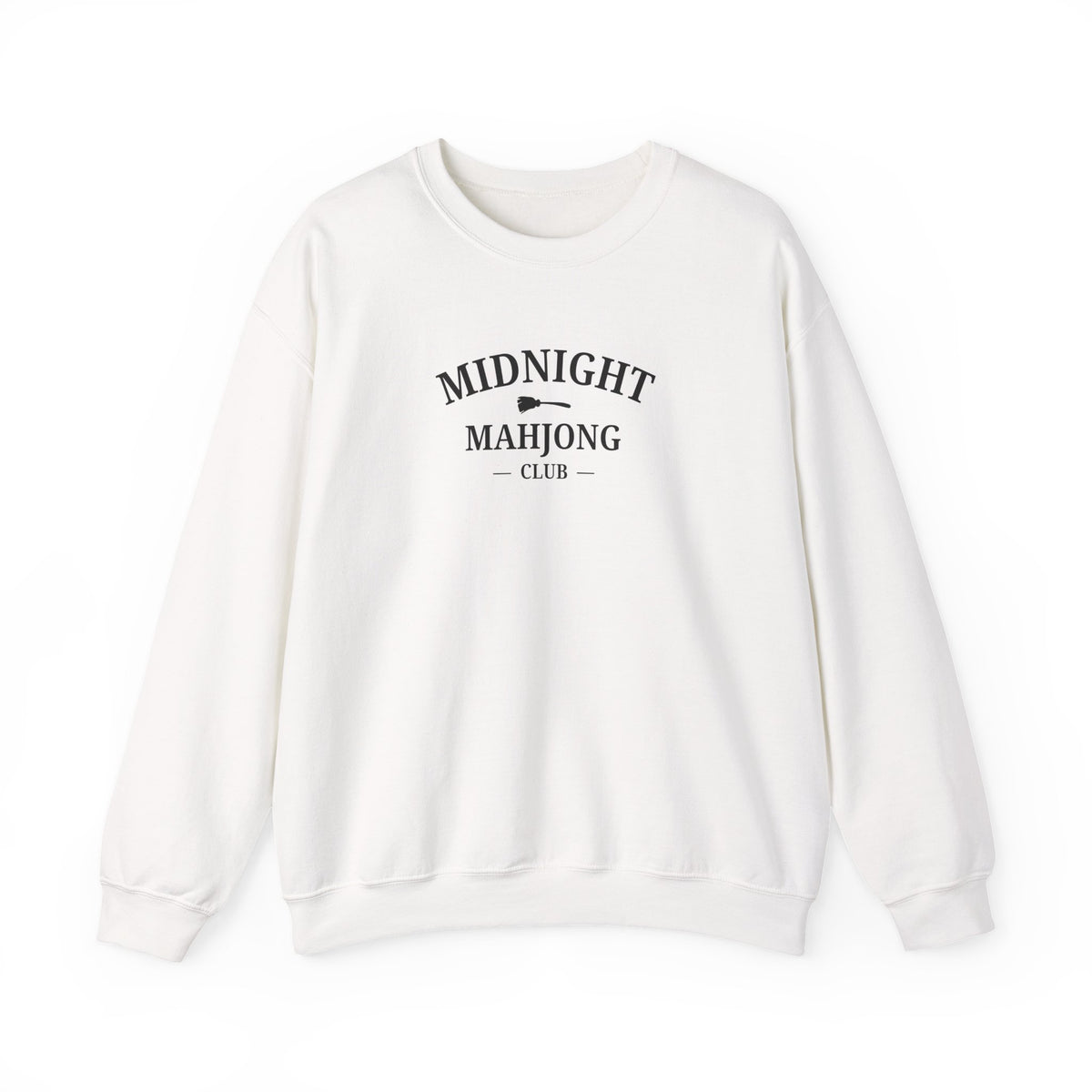 Midnight Mahjong Club Gildan Sweatshirt — Witchy Mahjong Club Gift