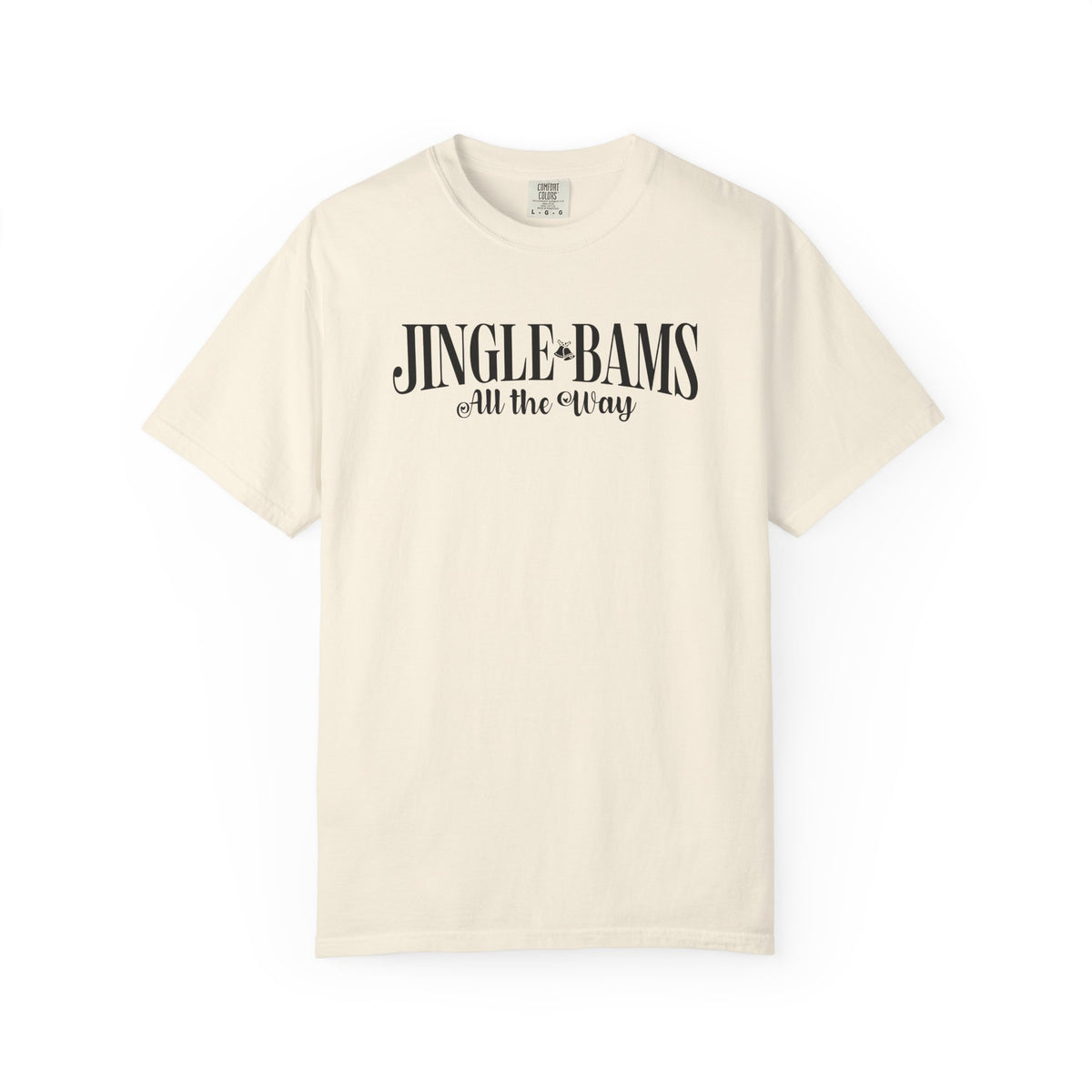 Jingle Bams All the Way Comfort Colors T-Shirt — Funny Christmas Mahjong Gift