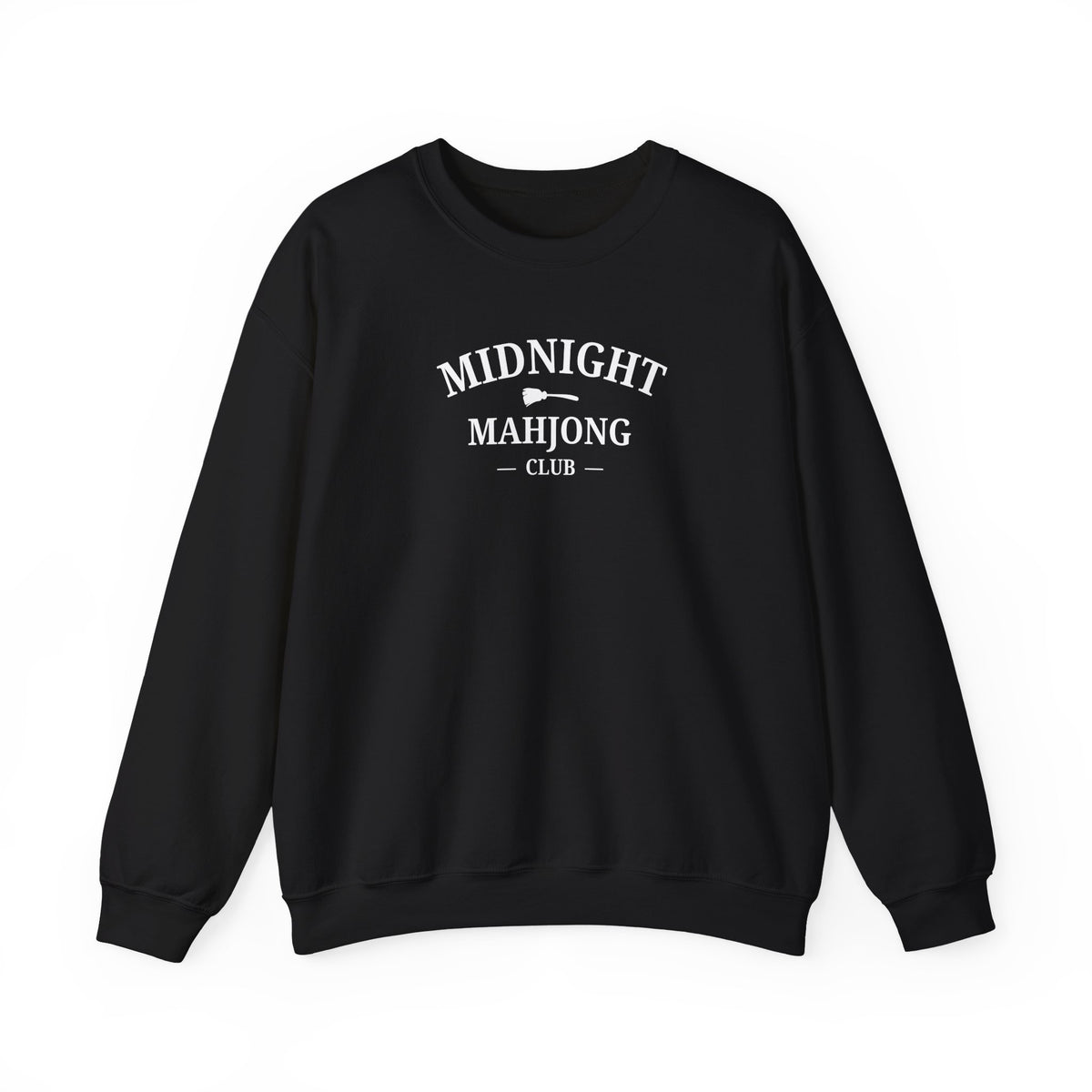 Midnight Mahjong Club Gildan Sweatshirt — Witchy Mahjong Club Gift