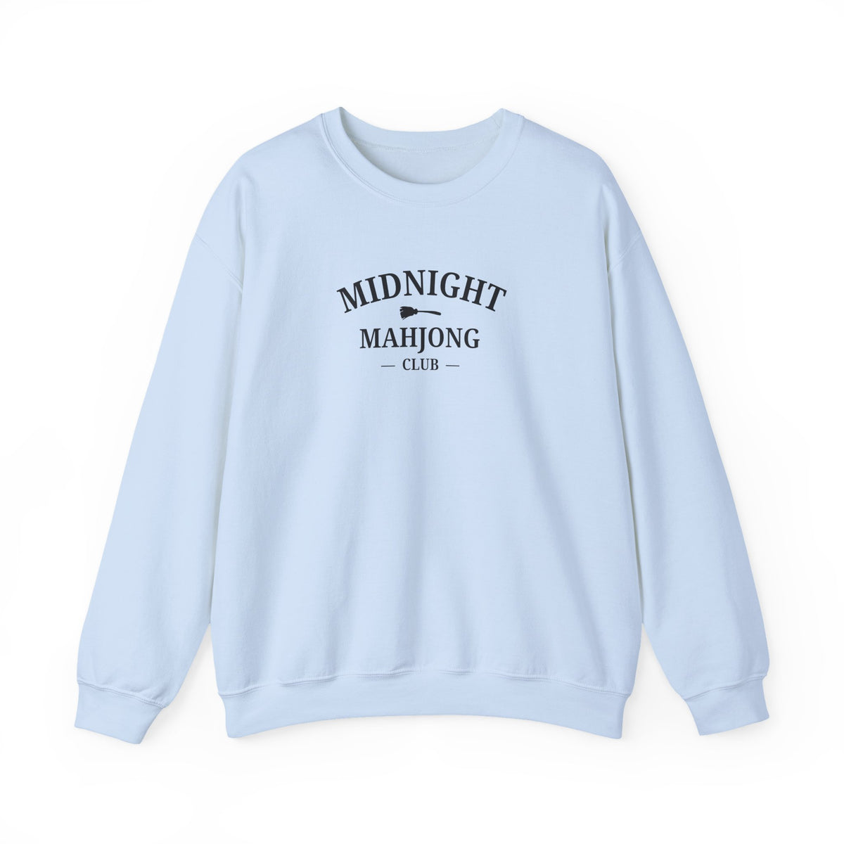 Midnight Mahjong Club Gildan Sweatshirt — Witchy Mahjong Club Gift