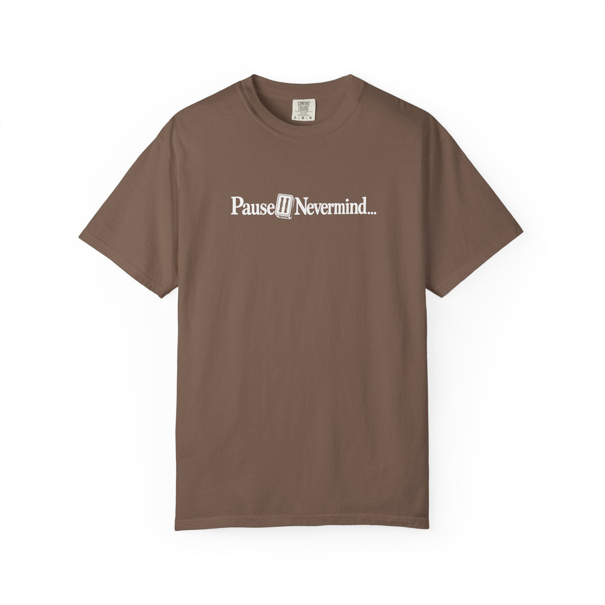 Pause Nevermind Mahjong Comfort Colors T-Shirt — Funny Mahjong Gift